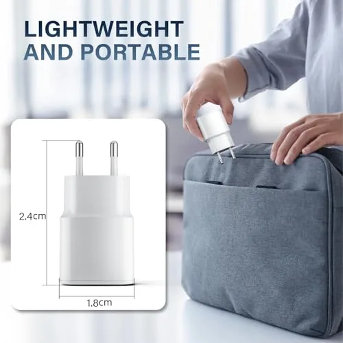 SFVest ▫️ Carregador de carregamento rápido para iPhone 14, 13, 12 e 11 [Pro/Plus/Pro MAX] – Carregador USB-C de 25 W e cabo Lightning de 1 m 6
