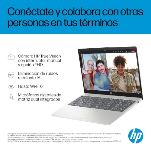 HP ▫️ 15-fd1015nsx - Portátil de 15,6" FHD (1920x1080), Intel Core 7 7