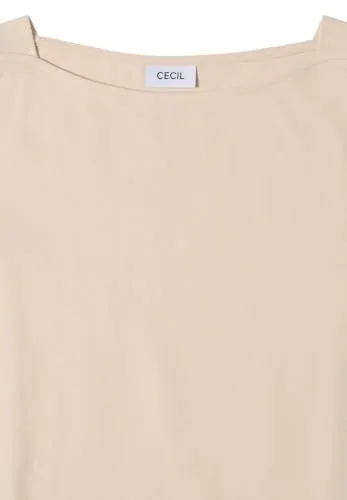 Cecil ▫️ 3230872 T-shirt básica com gola em barco para mulher 5
