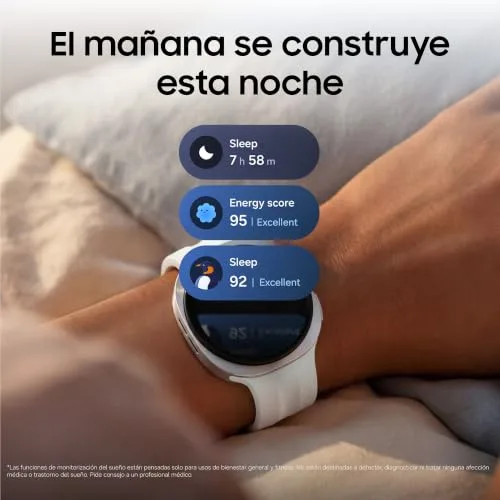 Samsung ▫️ Galaxy Watch9, 44 mm, Bluetooth, Cinza Escuro (Versão Espanhola) 4