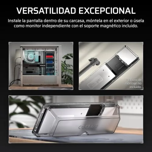 Corsair ▫️ XENEON Edge 14,5" Ecrã tátil LCD 2K HDMI USB‑C – Crystal 6