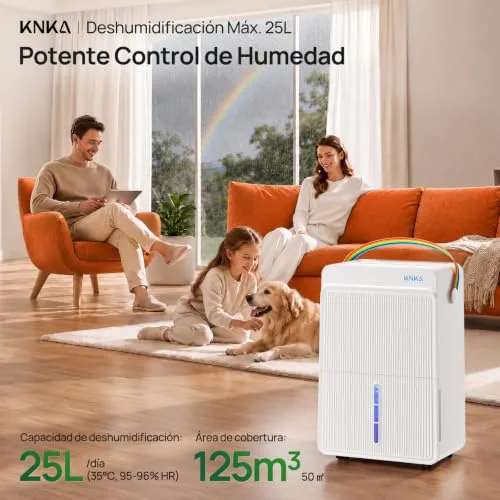 KNKA ▫️ Desumidificador 25 L/dia – Três modos de funcionamento 2
