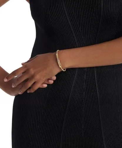 Calvin Klein ▫️ Pulseira para mulher em aço inoxidável polido com banho de ouro 3