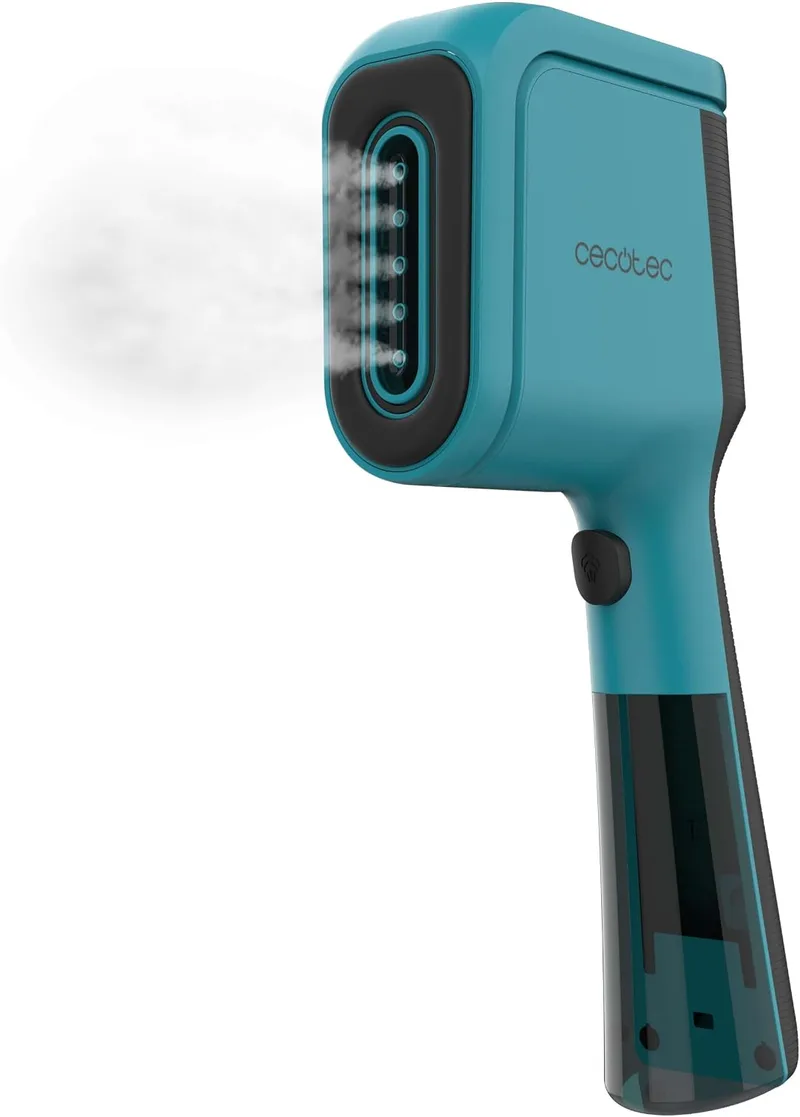 Cecotec ▫️ Ferro de engomar vertical de 1500 W, pronto em 30 segundos, IronHero V-1500 DualBrush Ocean