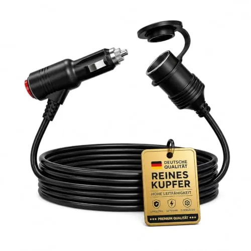RGBer ▫️ Prolongador para isqueiro de 12 V, cabo de extensão de 2 m/4 m 7