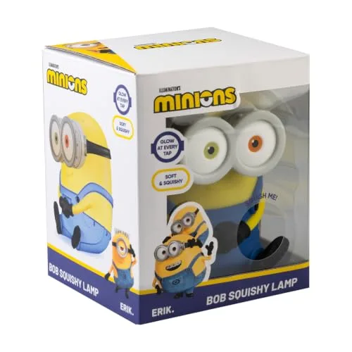 Grupo Erik ▫️ Luz Noturna Infantil Minions - Candeeiro de mesa de cabeceira 2