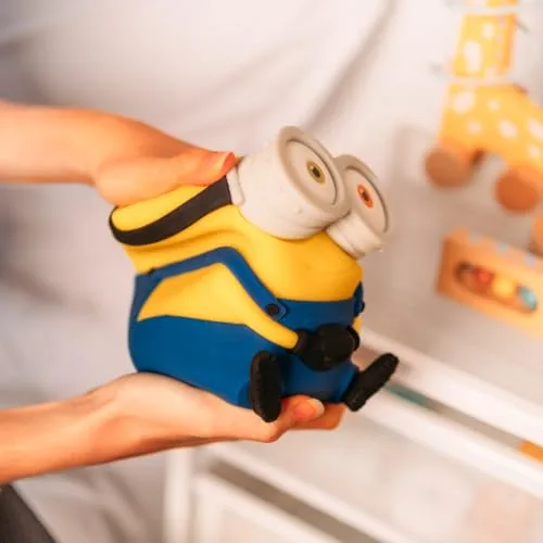 Grupo Erik ▫️ Luz Noturna Infantil Minions - Candeeiro de mesa de cabeceira 5