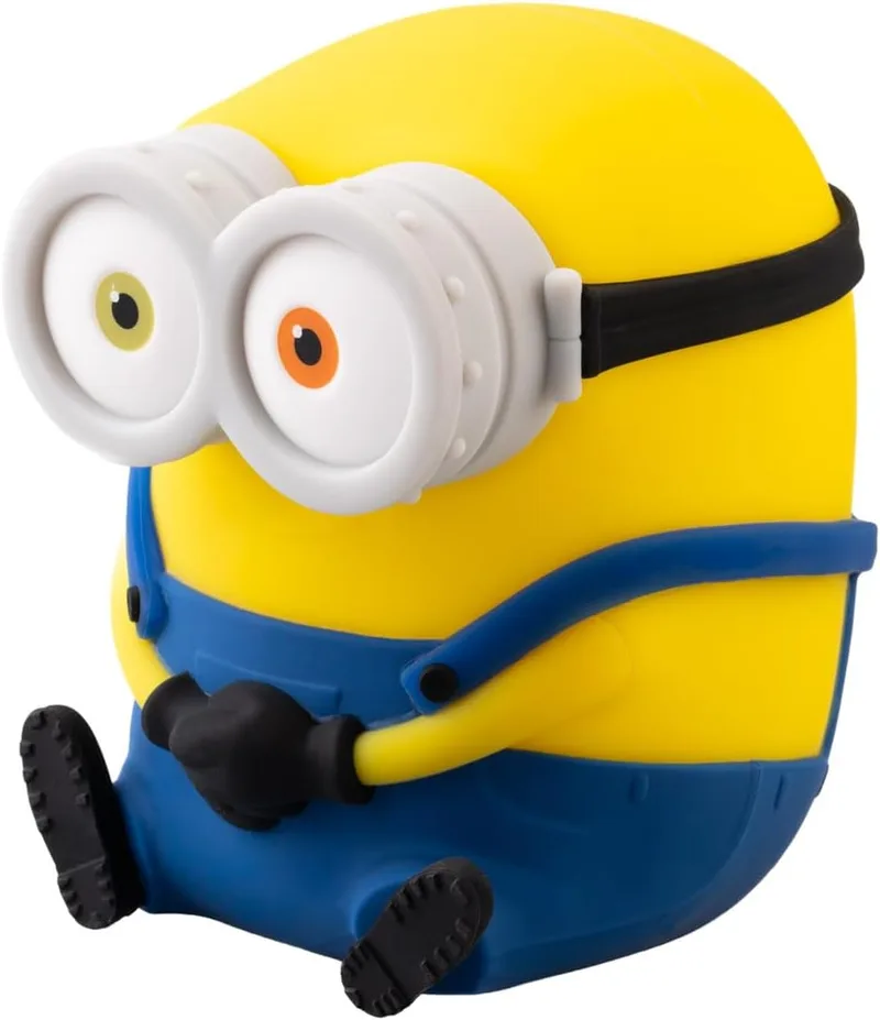 Grupo Erik ▫️ Luz Noturna Infantil Minions - Candeeiro de mesa de cabeceira