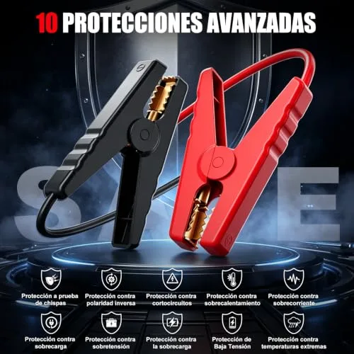 VerveVolt ▫️ 𝟳𝟵𝗼𝗳𝗳 𝟭𝟬𝟬𝟬𝟬𝗔 Arrancador de baterias de automóvel - Jump Starter 4