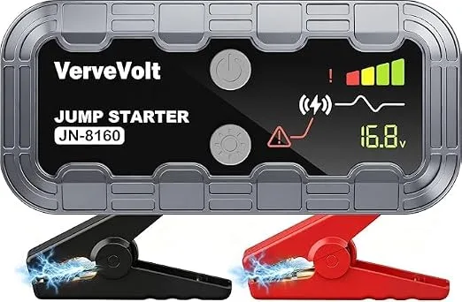 VerveVolt ▫️ 𝟳𝟵𝗼𝗳𝗳 𝟭𝟬𝟬𝟬𝟬𝗔 Arrancador de baterias de automóvel - Jump Starter