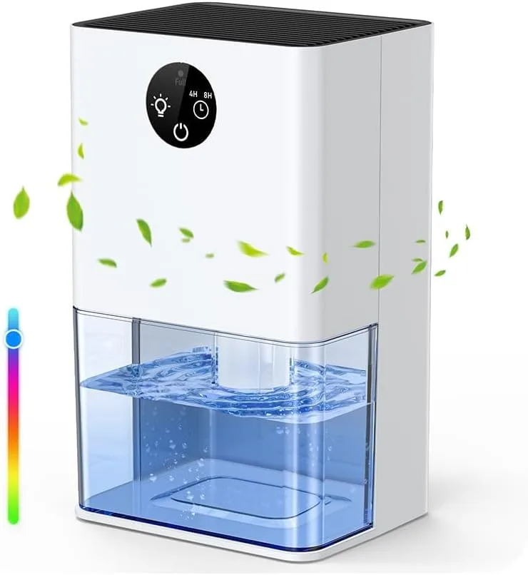 Cakoai ▫️ Desumidificador elétrico de 1800 ml, desumidificadores silenciosos