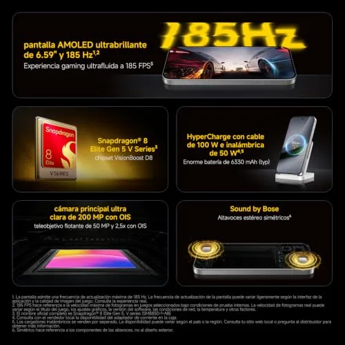 Xiaomi ▫️ POCO F9 Pro, smartphone 12+256, preto, bateria de 6330 mAh, carregamento de 100 W 3