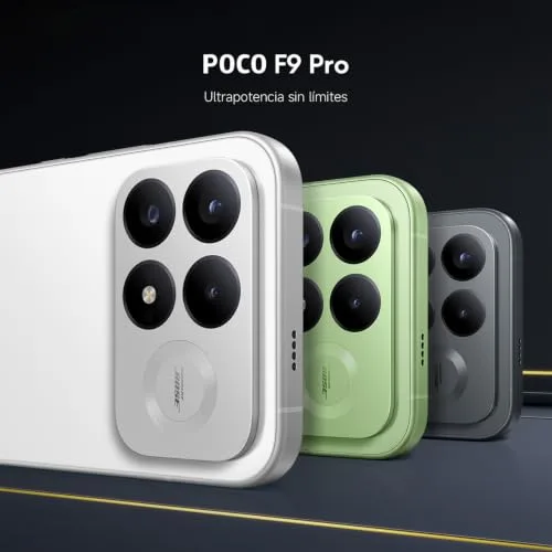 Xiaomi ▫️ POCO F9 Pro, smartphone 12+256, preto, bateria de 6330 mAh, carregamento de 100 W 5
