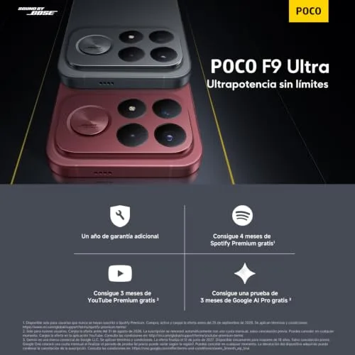 XIAOMI ▫️ Poco F9 Ultra, 16+512, Cereja Escura, 8050 mAh, Carregamento de 100 W 2
