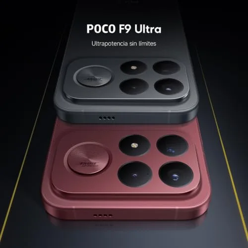 XIAOMI ▫️ Poco F9 Ultra, 16+512, Cereja Escura, 8050 mAh, Carregamento de 100 W 5