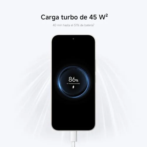 XIAOMI ▫️ REDMI 17 5G, smartphone com 4+256 GB, preto, bateria de 7500 mAh, carregamento de 45 W 7