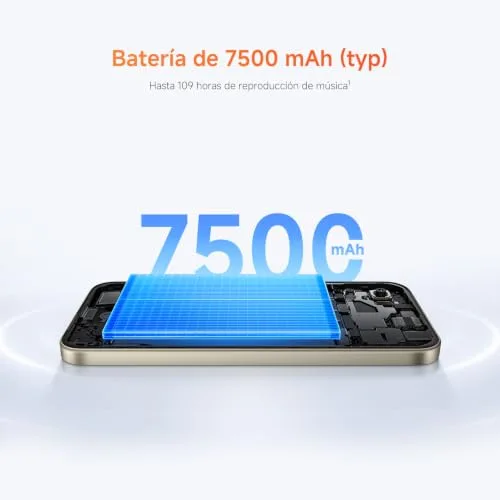 XIAOMI ▫️ REDMI 17 5G, smartphone de 4+128 GB, preto, bateria de 7500 mAh, carregamento de 45 W 6