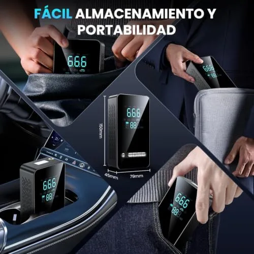 Ipflin ▫️ Inflador de Pneus de Carro 150 PSI Inflador Elétrico Compressor de Ar 2