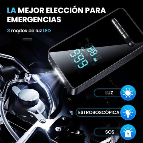 Ipflin ▫️ Inflador de Pneus de Carro 150 PSI Inflador Elétrico Compressor de Ar 5