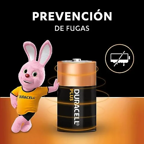 Duracell ▫️ Pilhas alcalinas Plus D (embalagem de 20) 1,5 V, LR20 5