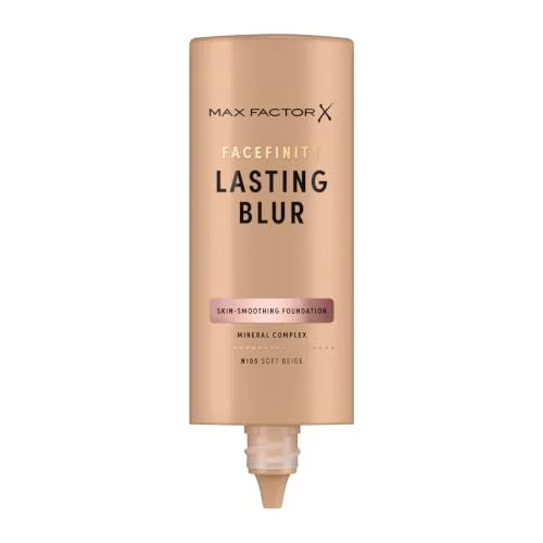 Max Factor ▫️ Facefinity Lasting Blur Base de maquilhagem - N105 - Soft Beige, 35 ml 2