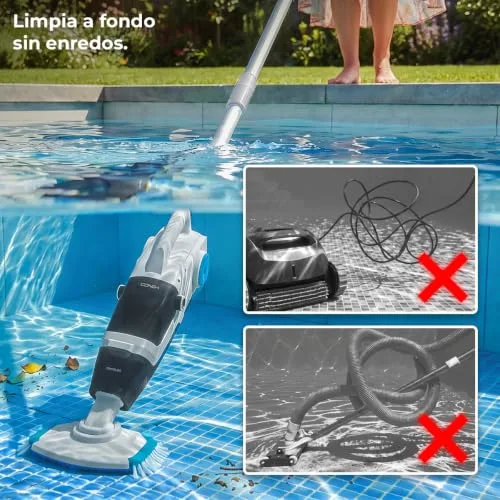 Cecotec ▫️ Aspirador de piscina sem fio manual Rockstar Pooldroid 3000 2