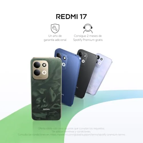 XIAOMI ▫️ REDMI 17, 4+128 GB, Preto, 7500 mAh, Carregamento Turbo de 45 W 2