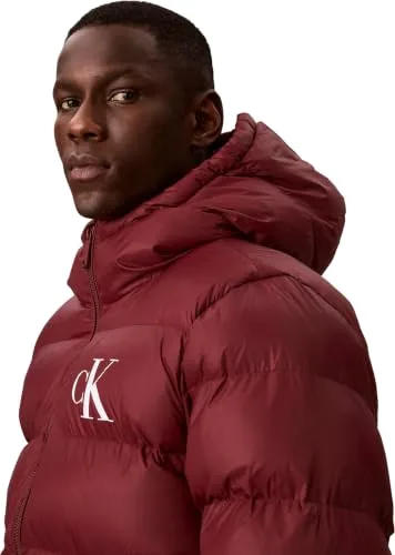 Calvin Klein ▫️ Ls Ltwt Nyln Paded Hod Pufr Jktlv04rg513g Casacos para Homem 3