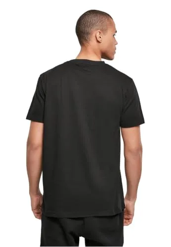 Build Your Brand ▫️ T-shirt básica de gola redonda para homem - Conjunto de 1/3/5 3