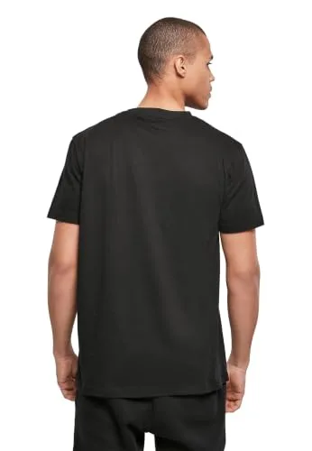 Build Your Brand ▫️ T-shirt básica de gola redonda para homem - Conjunto de 1/3/5 4