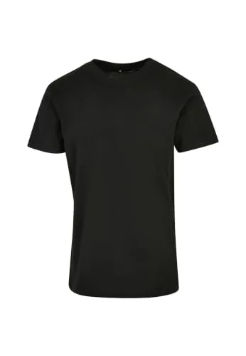Build Your Brand ▫️ T-shirt básica de gola redonda para homem - Conjunto de 1/3/5 5
