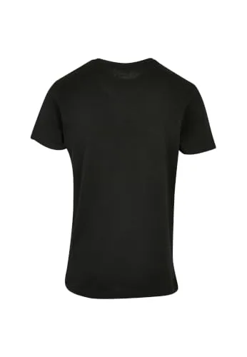Build Your Brand ▫️ T-shirt básica de gola redonda para homem - Conjunto de 1/3/5 6