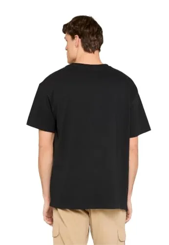 Urban Classics ▫️ Camiseta de manga comprida para homem, preta, corte regular 6