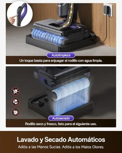 FAMIVAC ▫️ S7Pro Aspirador para sólidos e líquidos, 25 000 Pa de sucção, autonomia de 60 minutos 4