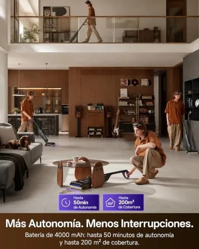 FAMIVAC ▫️ S7Pro Aspirador para sólidos e líquidos, 25 000 Pa de sucção, autonomia de 60 minutos 5
