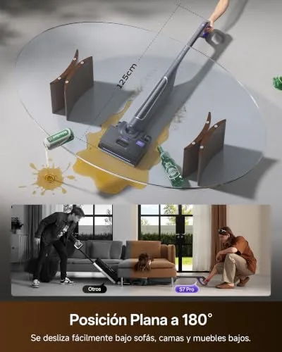FAMIVAC ▫️ S7Pro Aspirador para sólidos e líquidos, 25 000 Pa de sucção, autonomia de 60 minutos 7