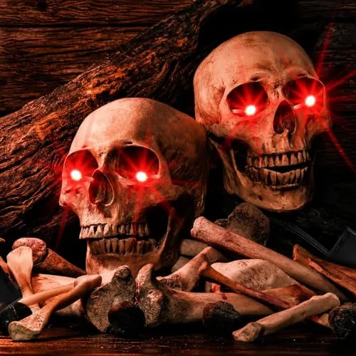 Bukbas ▫️ 4 pares de olhos luminosos LED para o Halloween 2