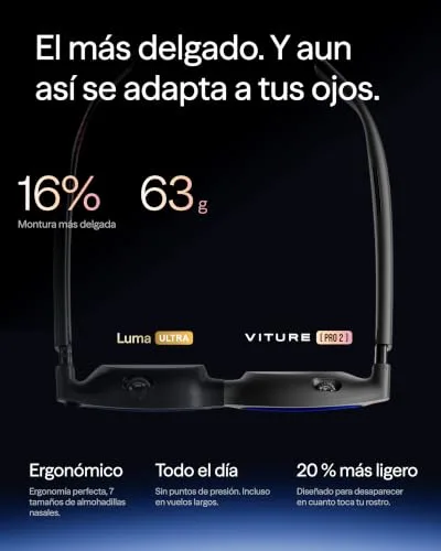 VITURE ▫️ Óculos Pro 2 XR/AR – UltraClarity 3.0 120 Hz, 1600 nits, campo de visão de 50° 4