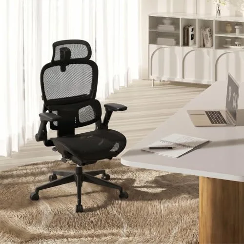 SIHOO ▫️ B300 Pro Cadeira Ergonómica de Escritório com Apoio Lombar Adaptável, Preta 2