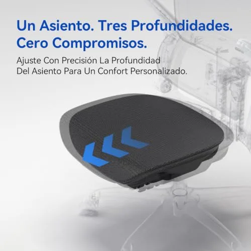 SIHOO ▫️ B300 Pro Cadeira Ergonómica de Escritório com Apoio Lombar Adaptável, Preta 6