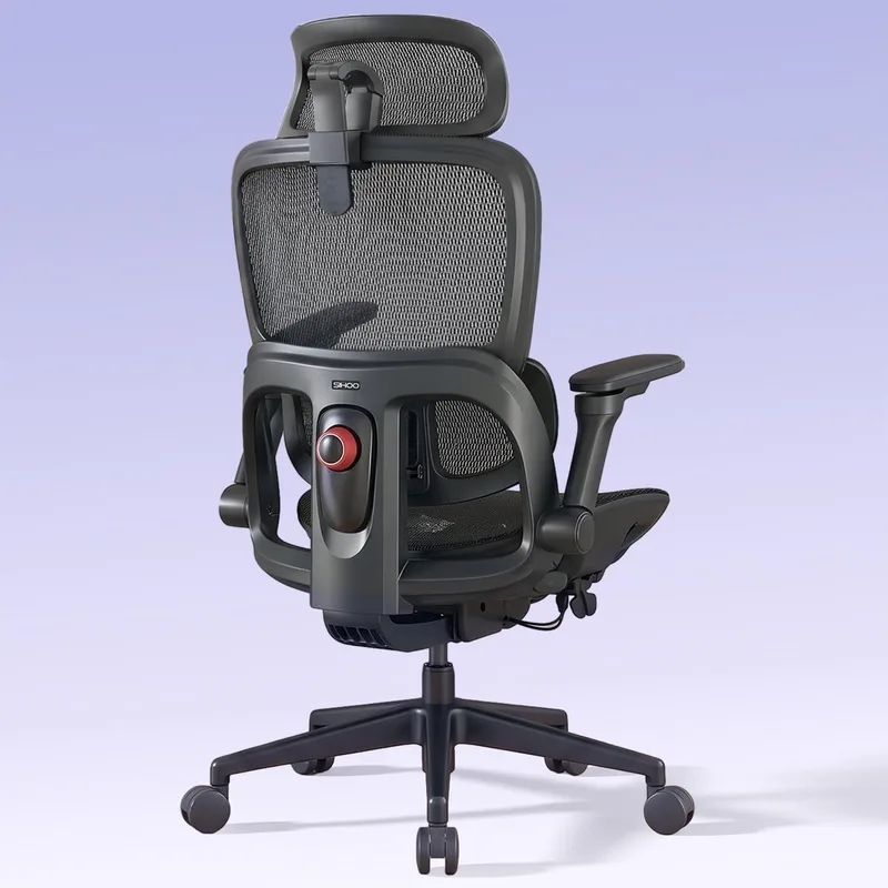 SIHOO ▫️ B300 Pro Cadeira Ergonómica de Escritório com Apoio Lombar Adaptável, Preta