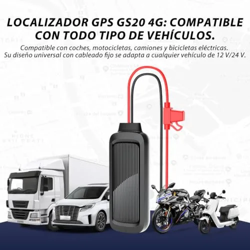wanwaytech ▫️ Localizador GPS para veículos, dispositivo de localização com fios (GPS Tracker) 2