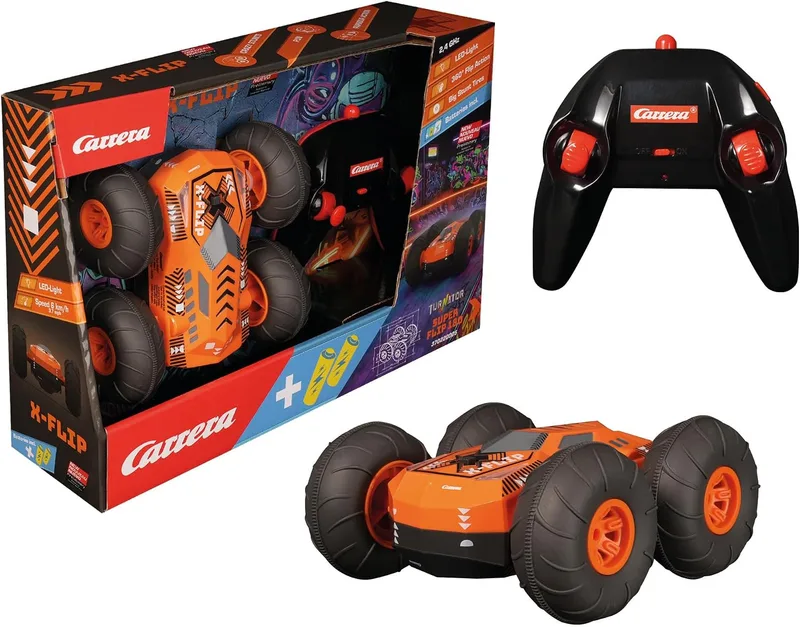 Carrera ▫️ Carro Turnator Super Flip 180 de 2,4 GHz