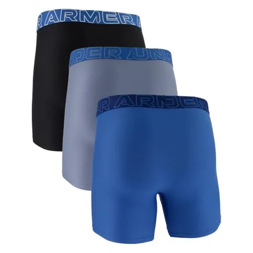Under Armour ▫️ Conjunto de 3 boxers Tech Performance para homem, comprimento da perna de 15 cm – Respiráveis, absorvem a humidade, toque suave, conforto durante todo o dia 2