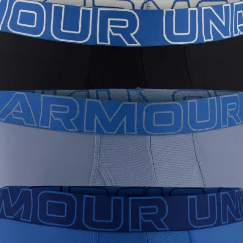 Under Armour ▫️ Conjunto de 3 boxers Tech Performance para homem, comprimento da perna de 15 cm – Respiráveis, absorvem a humidade, toque suave, conforto durante todo o dia 3