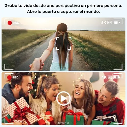 Mingtawn ▫️ Óculos inteligentes com câmara de 8 MP, óculos com IA, Bluetooth/Wi-Fi, óculos inteligentes com fotografia/gravação/chamadas/música/tradução/reconhecimento de imagens, lentes fotocromáticas + lentes azuis 3