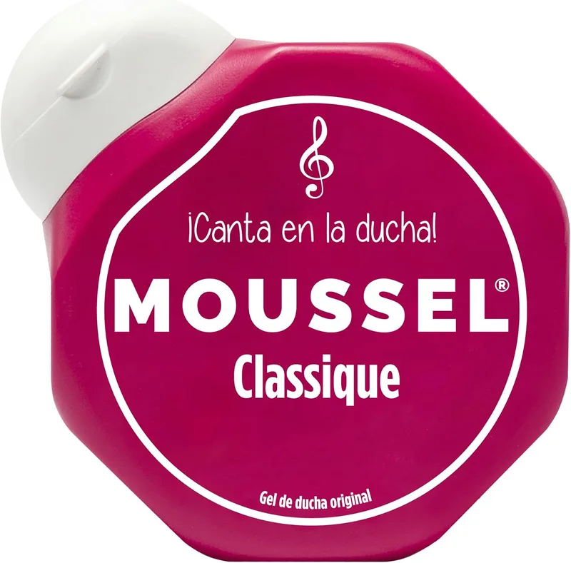MOUSSEL ▫️ Gel de Banho Clássico de Viagem 60 ml, Adequado para a Bagagem de Cabine