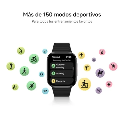 Xiaomi ▫️ Redmi Watch 6 Lite, até 18 dias de autonomia, cinzento aço 5