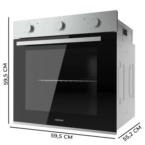 Cecotec ▫️ Forno de encastrar 77 L Bolero Hexa C126001 Line Time A 2