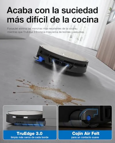 ECOVACS ▫️ Kit de manutenção X12S OMNICYCLONE para robô aspirador e esfregador, 27 000 Pa 3